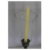 Glass Hurricane Candle Holders