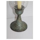 Glass Hurricane Candle Holders