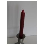 Leonard Pewter Candlesticks & Wilton Bowl