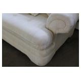 Cream Loveseat