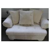 Cream Loveseat