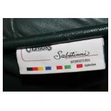 Leather Recliner & Ottoman