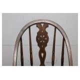 Windsor Chair & Ott Lite Lamp