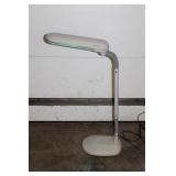 Windsor Chair & Ott Lite Lamp