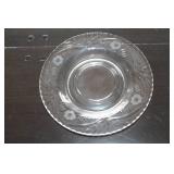 Etched Glass Serveware