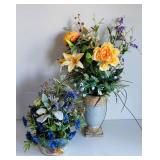 Floral Arrangements & Pottery Vases