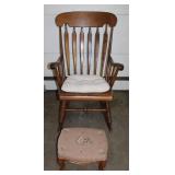 Windsor Rocker & Footstool