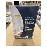 Wesleigh 59 in. LED Floor Lamp: 3 CCT dimmer