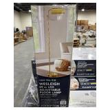 Wesleigh 59 in. LED Floor Lamp: 3 CCT dimmer