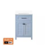 Hanna 24x19x34 in. Single Sink Vanity