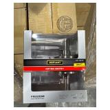 Freedom Satin Nickel Keyed Entry Door Lever