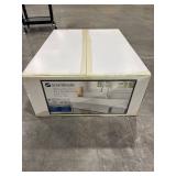 Glacier Bay 34 in. Farmhouse Sink, White