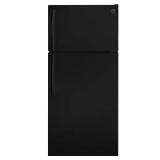 16.6 cu. ft. Top Freezer Refrigerator, Black