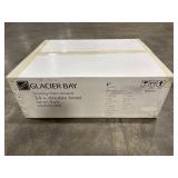 Glacier Bay 34 in. Farmhouse Sink, White