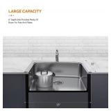 25 in. Drop-In Sink with Pull-Out Faucet
