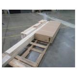 New Complete Gazebo -13 ft. x 11 ft. Black Wooden Hardtop Gazebo Top with Galvanized Steel Double Roof with Hardwood Black Ash Lumber