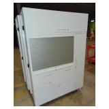 Garage Storage Cabinet with Hanging Storage - 48" x 20" x 70"