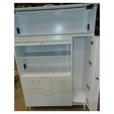 Garage Storage Cabinet with Hanging Storage - 48" x 20" x 70"