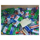 14 Pounds AAA Batteries Over 500 Pair Of Batteries