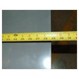 Heavy Duty Metal Rolling Cart with Feet 27x27x20