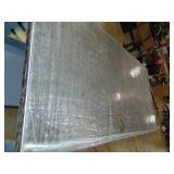 Heavy Duty Metal Rolling Cart with Feet 61"x30"x40" Missing 1 wheel