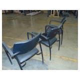 3 Stacking Chairs