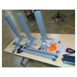 Power Adjustable Corner Desk Legs See photos 3 Legs  Some Cables