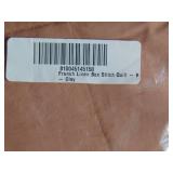 King/Cal King - Clay French Linen Box Stitch Quilt  BOKSER HOME 810045145150