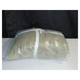 French Linen Box Stitch Quilt - King/Cal King - Moss  BOKSER HOME