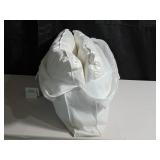 2 Pack Firm White Duck Feather & Down Bed Pillow King  BOKSER HOME