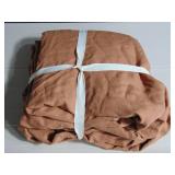 100% French Linen Duvet Cover - King/Cal King - Clay | BOKSER HOME