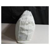 2 Pack Firm White Duck Feather & Down Bed Pillow - King | BOKSER HOME