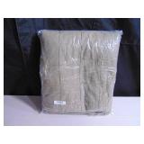 French Linen Box Stitch Quilt - King/Cal King - Moss | BOKSER HOME