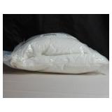 2 Pack 20" x 20" Square  White Pillow Insert | BOKSER HOME