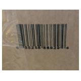 Dark Brown Boucle Round Ottoman