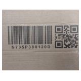 Polibi 39.4 in. Walnut Square MDF Coffee Table with 2 Drawers