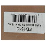 15 in. Fireplace Firebacks