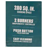 Charbroil Black 2 -Burner Liquid Propane Gas Grill