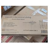 Solid Acacia Wood 27 in. Mahogany Plant Table