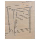 Eugene Accent Table Walnut