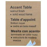 Eugene Accent Table Walnut