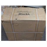 VEVOR 1500 lbs. 15 cu. ft. Steel Havy-Duty ATV Trailer Dump Cart, Garden Cart Garden Utility Trailer with Removable Sides