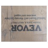 VEVOR 1500 lbs. 15 cu. ft. Steel Havy-Duty ATV Trailer Dump Cart, Garden Cart Garden Utility Trailer with Removable Sides