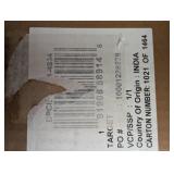 20" x 30" Decorative Wall Mirror Gold - Threshold: Modern Powder-Coated Metal, Novelty Shape, Wall Mount