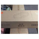 70.86 in. x 11.42 in. Oval Large Metal Raised Planter Bed Outdoor Garden for Planting, Black