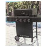Char-Broil 4 Burner 25000 BTU Gas Grill 463351125 Black/Silver