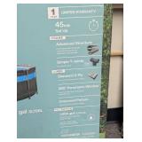 INTEX Ultra XTR 14ft x 42in Above Ground Swimming Pool Set w/ Filter Pump - Ladder/Pump/Filter/Cover