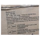 Wheelbarrow Cart, 6 cu. ft. Load and 330 lbs. Capacity, 1-Wheel Garden Dump Cartwheel Barrow with Handle 16 in. Plastic