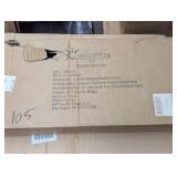 84 in. 4-Arm Metal Hanging Basket Stand with Adjustable Arms