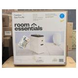 1lb Rectangular Fire Pit White - Room Essentials™